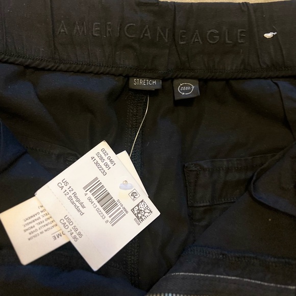 NWT American Eagle Stretch Cargo Baggy Wide-Leg pants - Picture 12 of 13